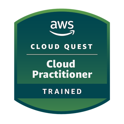 AWS Cloud Quest Cloud Practitioner badge