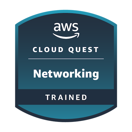 AWS Cloud Quest Networking badge