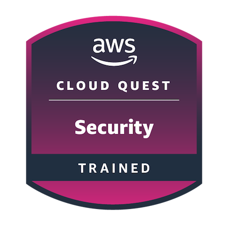 AWS Cloud Quest Security badge