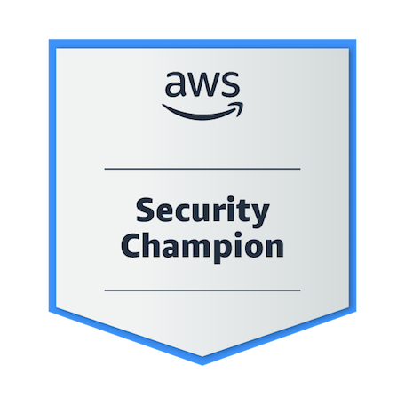 AWS Security Champion badge